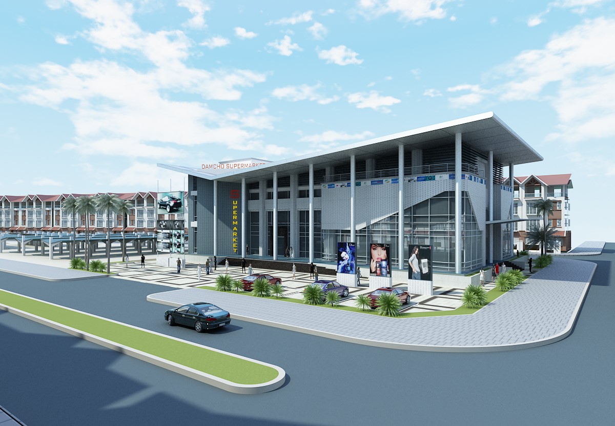 A building with a parking lot and carsAI-generated content may be incorrect.